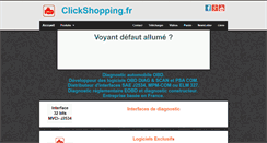 Desktop Screenshot of clickshopping.fr